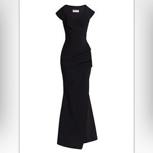 Chiara Boni Cocoon Collar Trumpet Dress size 4